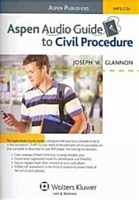 Aspen Audio Guide to Civil Procedure (Audio CD)