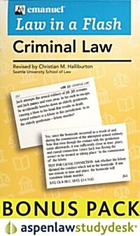Law in a Flash Criminal Law (Cards, FLC)