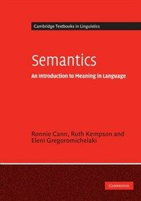 Semantics : an introduction to meaning in language