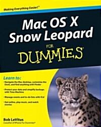 Mac OS X Snow Leopard for Dummies (Paperback)