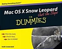 Mac OS X Snow Leopard Just the Steps for Dummies (Paperback)