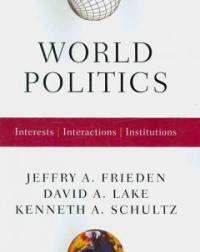World politics : interests, interactions, institutions
