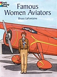 Famous Women Aviators Coloring Book (Paperback)