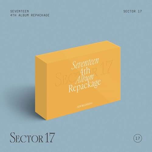 [키트 형태] 세븐틴 - SEVENTEEN 4th Album Repackage SECTOR 17 KiT ver. [키노앨범][리뉴얼]
