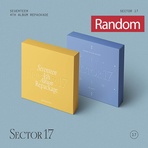 [중고] 세븐틴 - SEVENTEEN 4th Album Repackage ‘SECTOR 17‘ [버전 2종 중 랜덤발송]