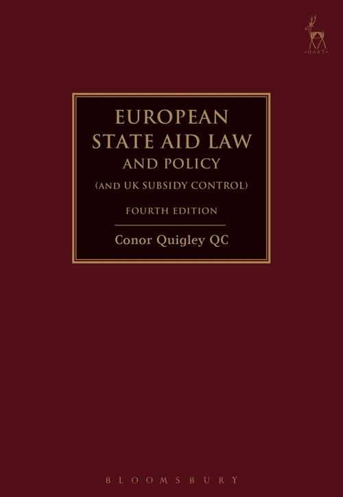 European State Aid Law and Policy (and UK Subsidy Control) (Hardcover, 4)