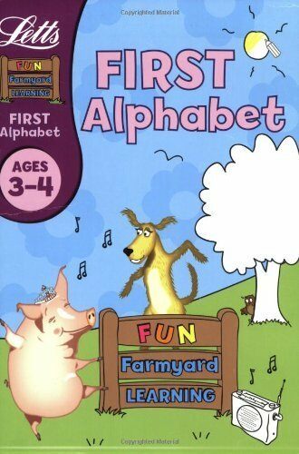 Letts Fun Farmyard Learning - First Alphabet (Paperback)