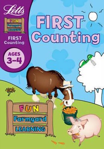 Letts Fun Farmyard Learning - First Counting (Paperback)