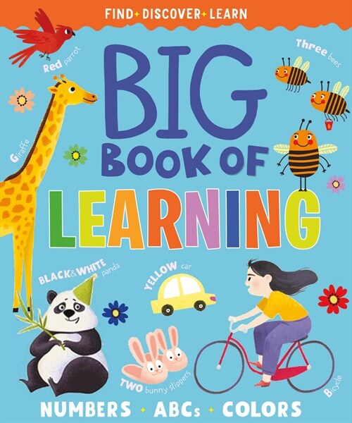 Big Book of Learning: Numbers, Abcs, Colors (Hardcover)
