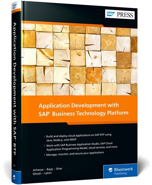 Application Development with SAP Business Technology Platform (Hardcover)