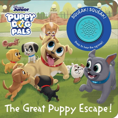 Disney Junior Puppy Dog Pals: The Great Puppy Escape! Sound Book (Board Books)