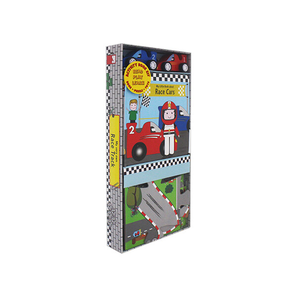 My Little Book About Race Cars Activity (Hardcover)