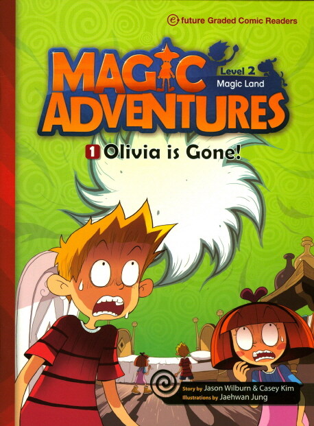 [중고] Magic Adventures(매직어드벤쳐) 2-1: Olivia is Gone! (Paperback + QR 코드)