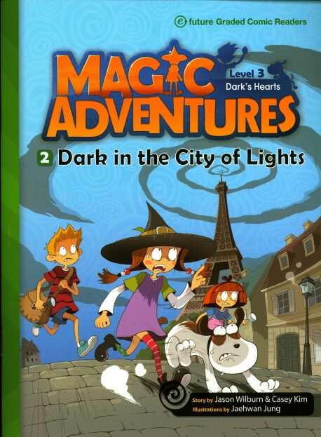 [중고] Magic Adventures(매직어드벤쳐) 3-2: Dark in the City of Lights (Paperback + QR 코드)