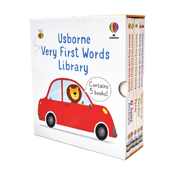 Very First Words Library 5 Books Box Set (Board Book 5권)