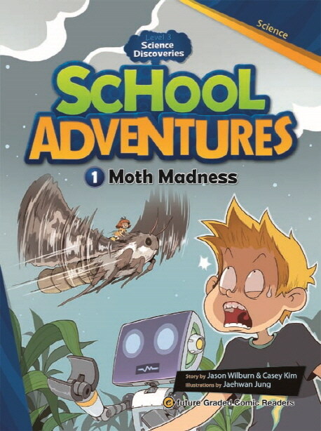 [중고] School Adventures 3-1: Moth Madness (Paperback + QR 코드 )