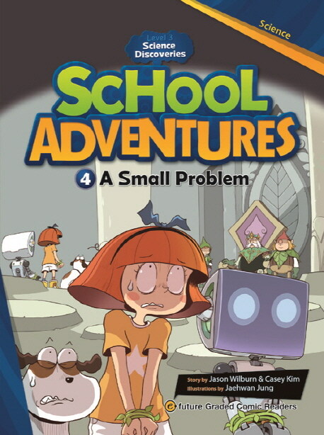 School Adventures 3-4: A Small Problem (Paperback + QR 코드 )