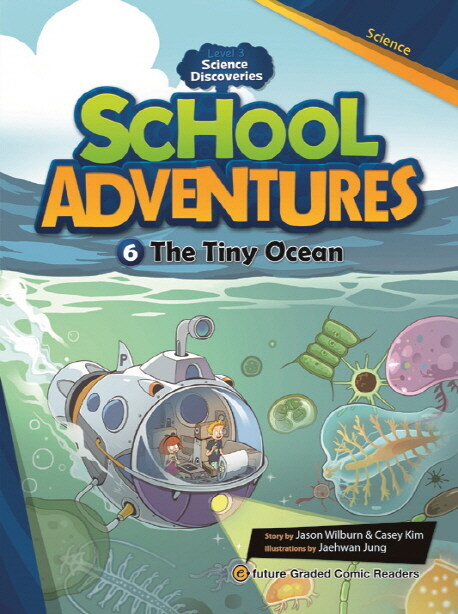 School Adventures 3-6: The Tiny Ocean (Paperback + QR 코드 )