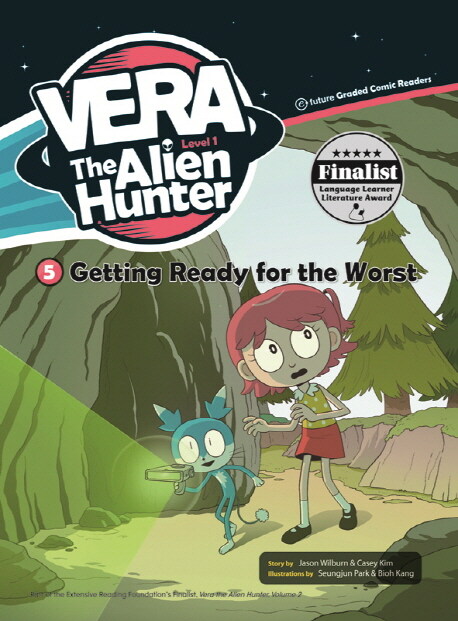 VERA The Alien Hunter 1-5: Getting Ready for the Worst (Paperback + QR 코드 )