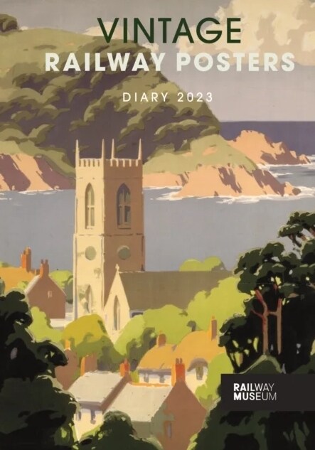 Vintage Railway Posters National Railway Museum A5 Diary 2023 (Diary)