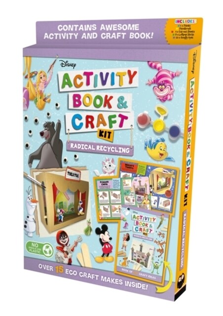 Disney: Activity Book & Craft Kit Radical Recycling (Paperback)