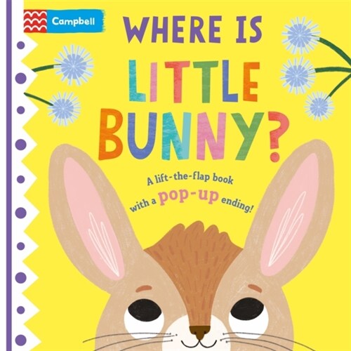Where is Little Bunny? : The lift-the-flap book with a pop-up ending! (Board Book)