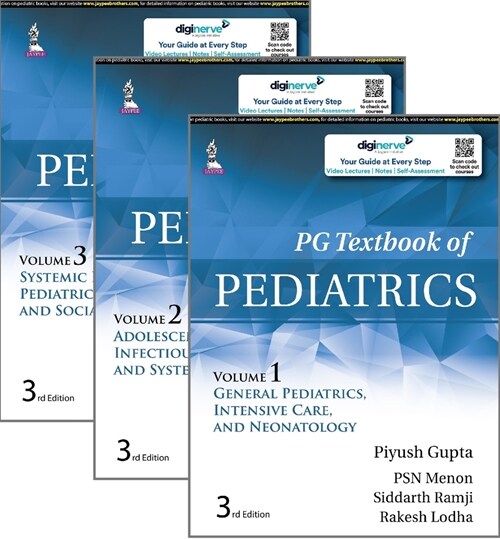 PG Textbook of Pediatrics : Three Volume Set (Hardcover, 3 Revised edition)