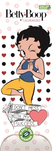 Betty Boop Slim Calendar 2023 (Calendar)