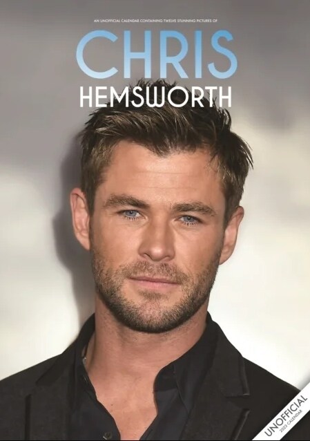 Chris Hemsworth A3 Calendar 2023 (Calendar)