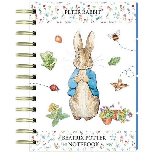 Peter Rabbit A5 Wiro Notebook with Dividers (Other)