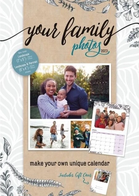 Your Family Photos A4 Calendar 2023 (Calendar)