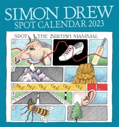 Simon Drew Easel Desk Calendar 2023 (Calendar)