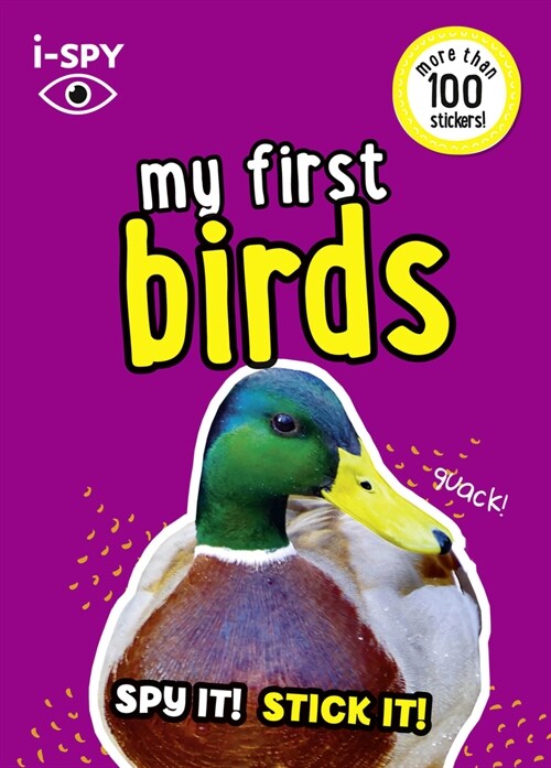 i-SPY My First Birds : Spy it! Stick it! (Paperback)