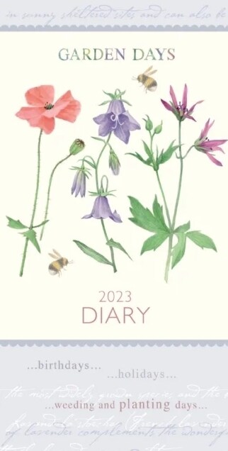 Garden Days Slim Deluxe Diary 2023 (Diary)