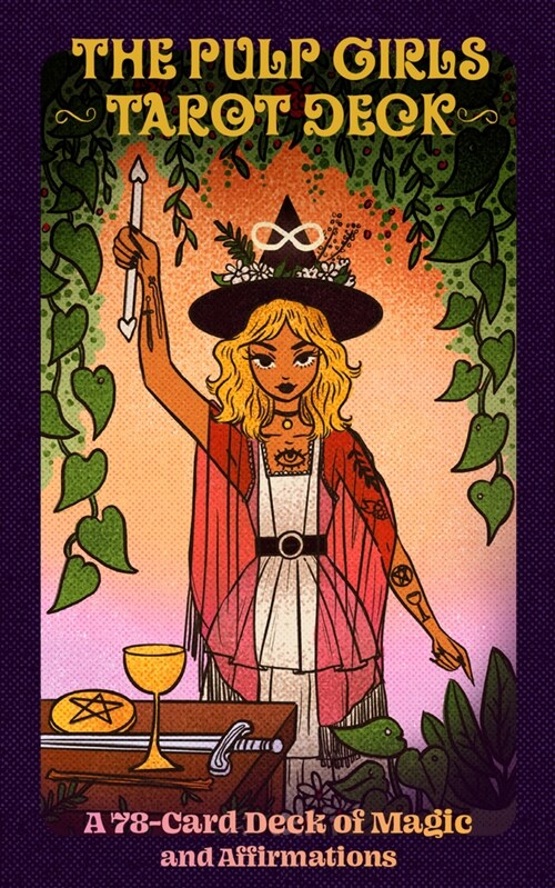 The Pulp Girls Tarot Deck : A 78-Card Deck of Magic and Affirmations (Kit)