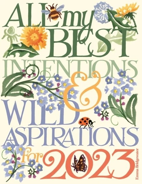 Emma Bridgewater All My Best Intentions Deluxe A5 Diary 2023 (Diary)