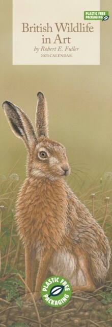 British Wildlife in Art By Robert Fuller Slim Calendar 2023 (Calendar)