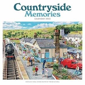 Countryside Memories, Trevor Mitchell Square Wiro Wall Calendar 2023 (Calendar)