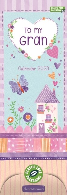 To My Gran Slim Calendar 2023 (Calendar)