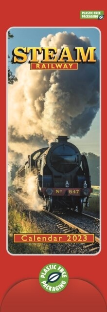 Steam Railway Slim Calendar 2023 (Calendar)