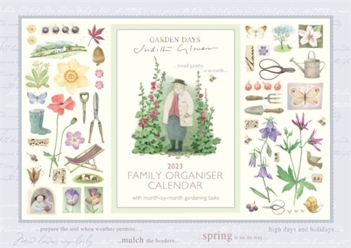 Garden Days Week-to-View A4 Planner Calendar 2023 (Calendar)