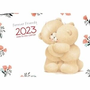 Forever Friends Week-to-View A4 Planner Calendar 2023 (Calendar)