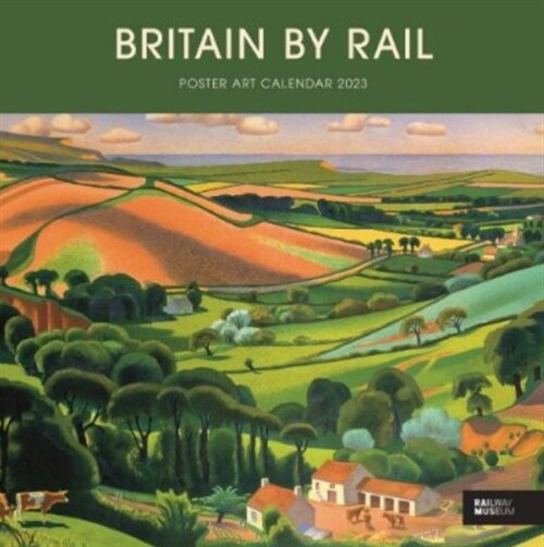 Britain By Rail National Railway Museum Square Wiro Wall Calendar 2023 (Calendar)