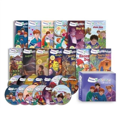 Calendar Mysteries #1~13 Full Set (Book+CD) [Paperback]