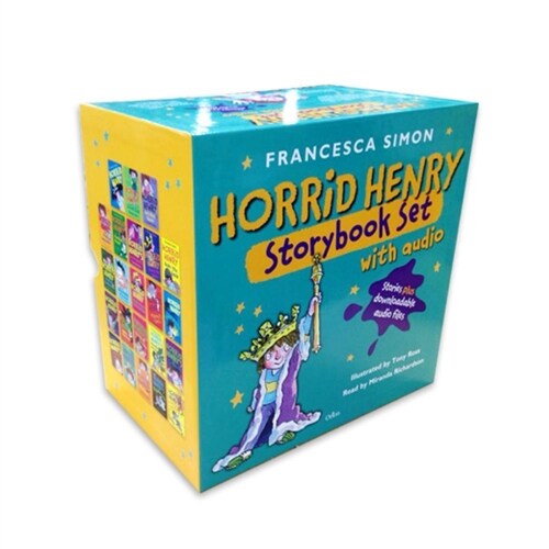 호리드 헨리 스토리북 세트 Horrid Henry Storybook Set (도서 23권+MP3CD 3장)