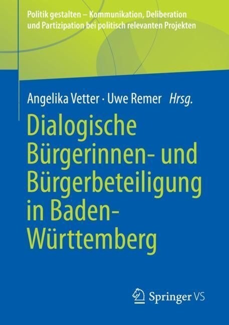 Dialogische B?gerinnen- Und B?gerbeteiligung in Baden-W?ttemberg (Paperback, 2023)