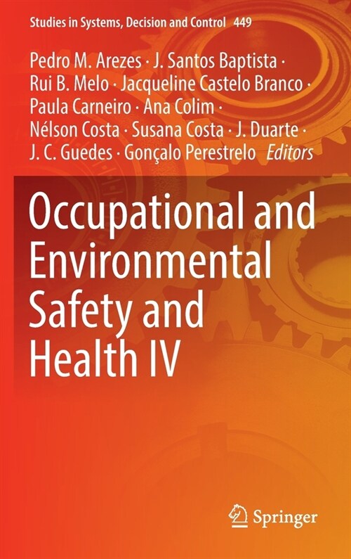 Occupational and Environmental Safety and Health IV (Hardcover)