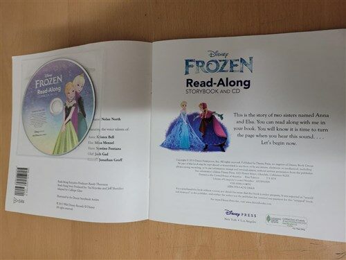 [중고] Frozen Read-Along Storybook 겨울왕국 리드얼롱 스토리북 (Paperback + Audio CD)