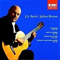 [중고] Julian Bream / 바흐 : 샤콘느, 파르티타 - 기타 편곡 (Bach : Chaconne, Partita) (수입/55512321)