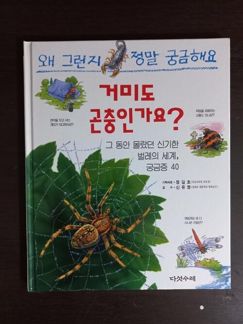 [중고] 거미도 곤충인가요?